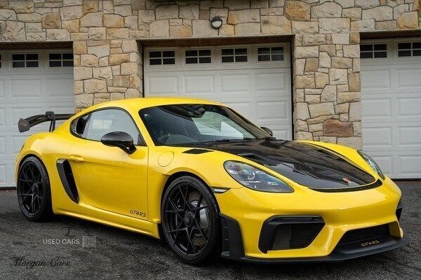 Yellow Used 2023 Porsche Cayman GT4 Coupe | £127,995 - Image 1/2