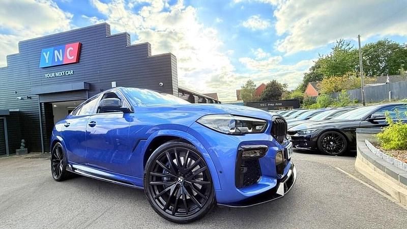 Blue Used 2020 BMW X6 M Sport SUV | £44,991 - Image 1/4