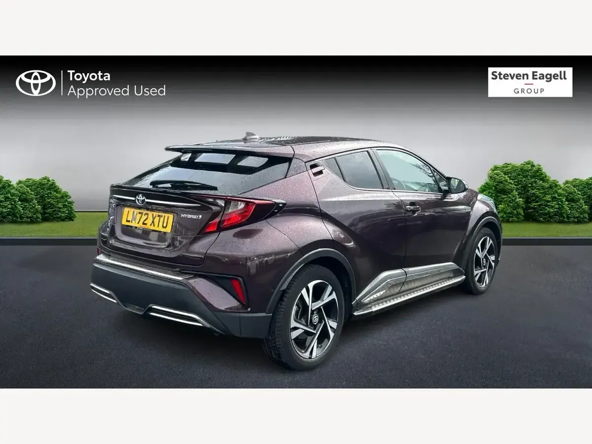 Used Toyota C-HR Design 184 HP (135 kW) 2022 Mauve/purple SUV
