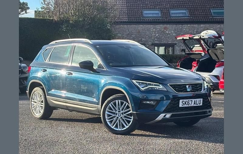 Used Seat Ateca XCELLENCE 147 HP (108 kW) 2017 Blue SUV