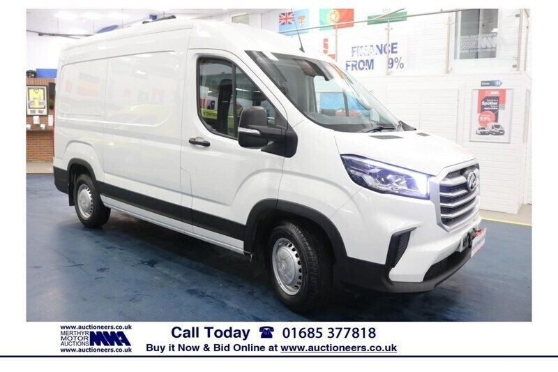 White Used 2022 Maxus V90 Van | £11,690 (Fair price) - Image 1/4