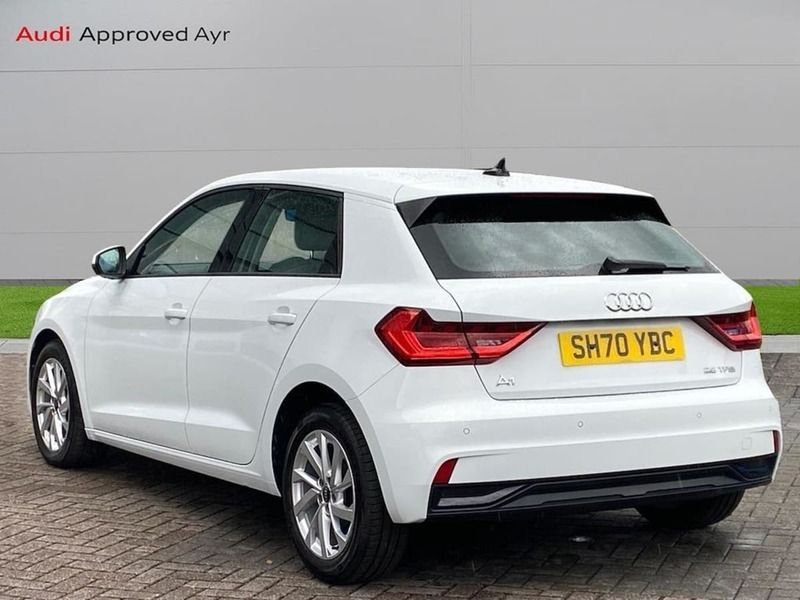 Used Audi A1 Sport 95 HP (69 kW) 2020 White Hatchback