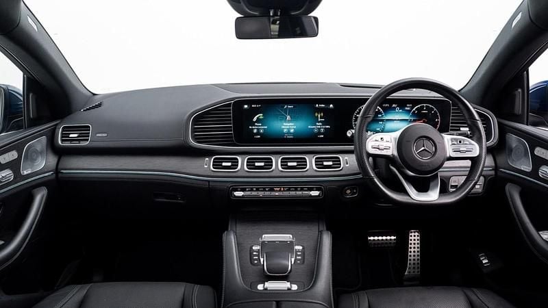 Used Mercedes GLE400 AMG Line Premium Plus 2021 Blue Coupe