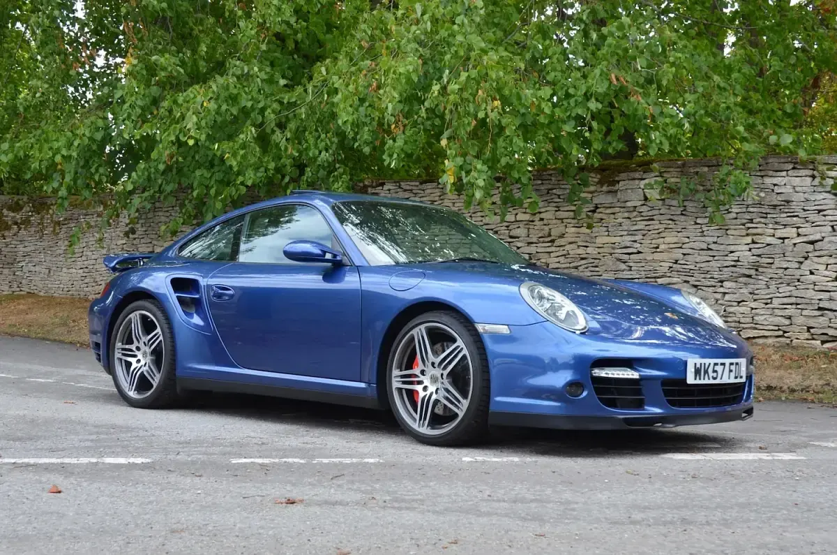Used Porsche 911 Turbo 2007 Blue Coupe