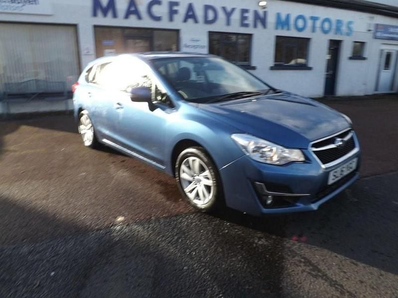 Used Subaru Impreza 114 HP (83 kW) 2016 Blue Hatchback