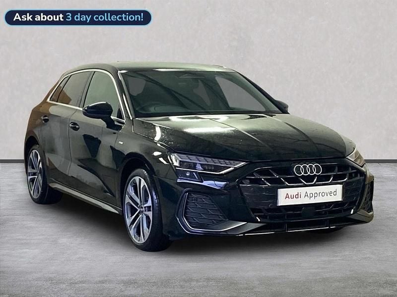 New Audi A3 e-tron S-Line 200 HP (147 kW) 2026 Black Hatchback