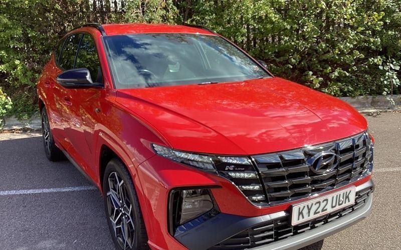 Red Used 2022 Hyundai Tucson N Line SUV | £18,995 (A bit pricey) - Image 1/4