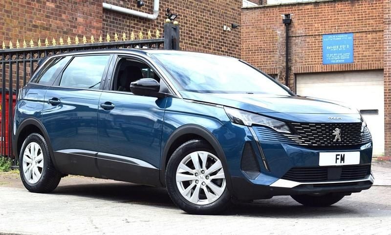 Blue Used 2022 Peugeot 5008 Active Premium MPV | £14,450 (Fair price) - Image 1/3