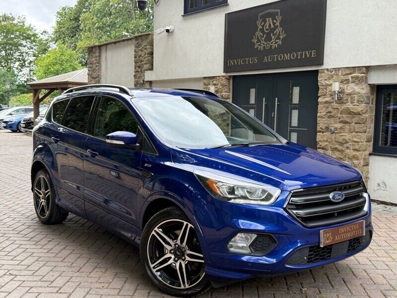 Blue Used 2017 Ford Kuga ST-Line SUV | £7,980 (Fair price) - Image 1/4