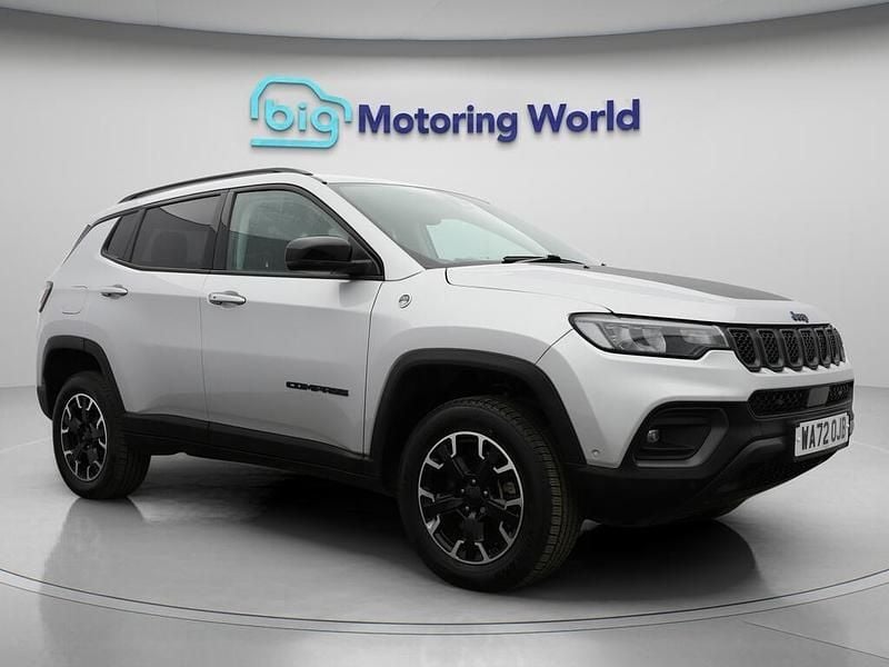 Grey Used 2022 Jeep Compass Trailhawk SUV | £16,300 (Fair price) - Image 1/4