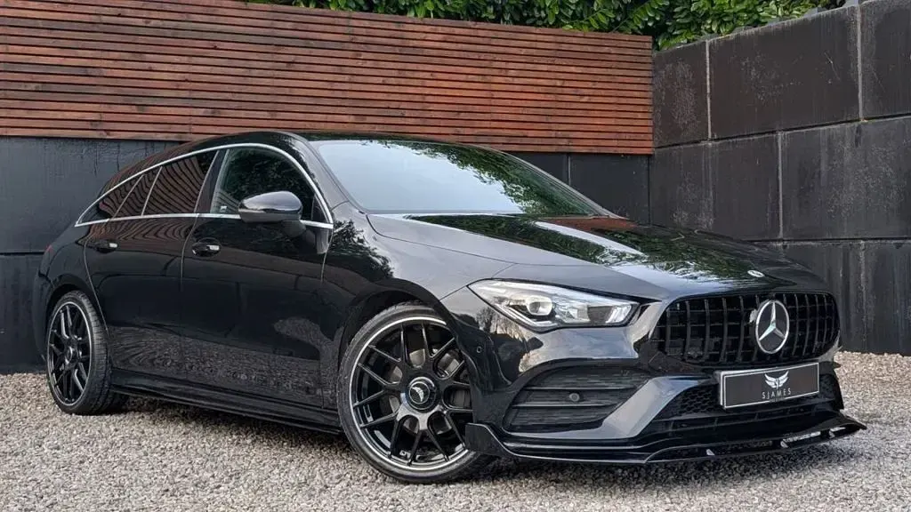 Used Mercedes CLA220 AMG Line Premium Plus 2021 Black Coupe