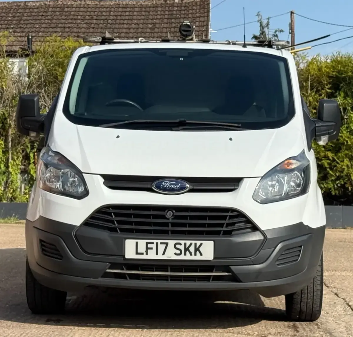 Used Ford Transit Custom 2017 White Van