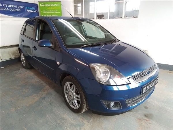 Blue Used 2008 Ford Fiesta Ghia Hatchback | £2,350 (Fair price) - Image 1/1