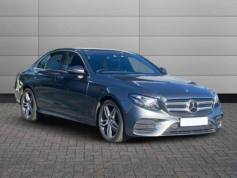 Grey Used 2016 Mercedes E220 AMG Line Premium Plus Sedan | £17,195 (Expensive) - Image 1/4