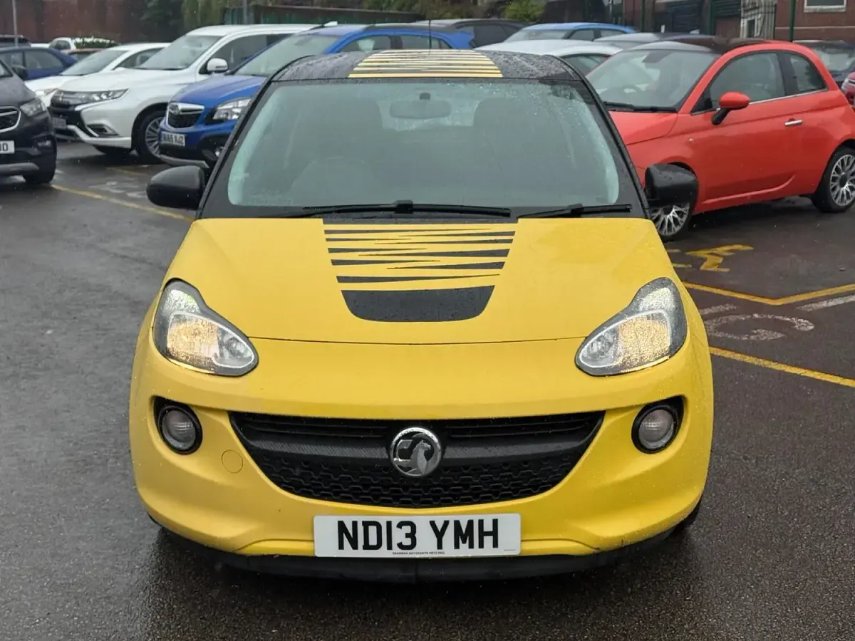 Used Vauxhall Adam Slam 2013 Yellow Hatchback
