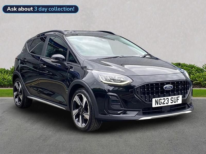 Black Used 2023 Ford Fiesta Active Hatchback | £13,249 (Good price) - Image 1/4
