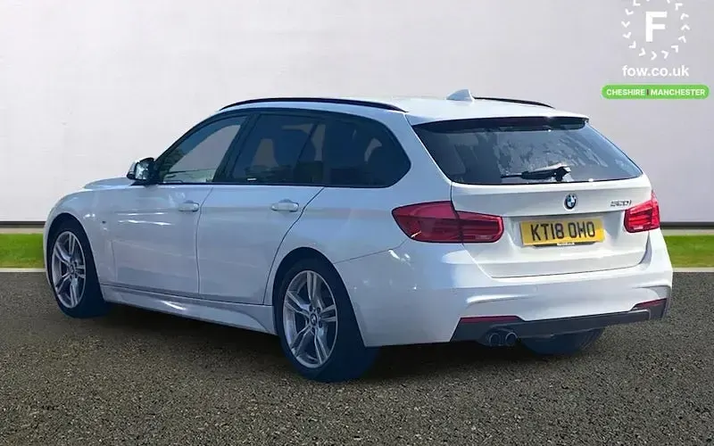 Used BMW 320 M Sport 184 HP (135 kW) 2018 White Estate