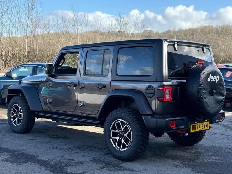 Grey New 2024 Jeep Wrangler Rubicon SUV | £51,995 (Good price) - Image 1/4