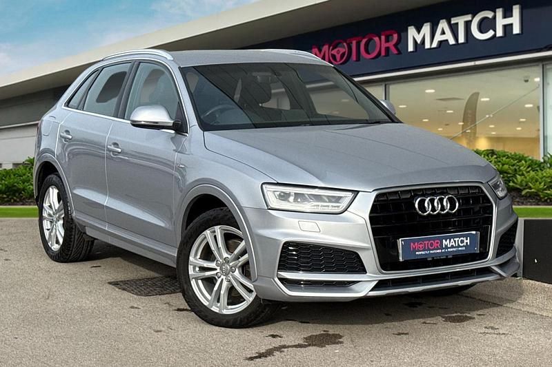 Used Audi Q3 S-Line 150 HP (110 kW) 2017 Silver SUV