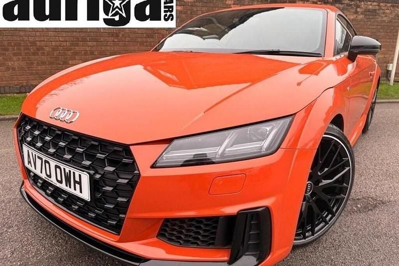 Used Audi TT Black Edition 197 HP (144 kW) 2020 Orange Coupe