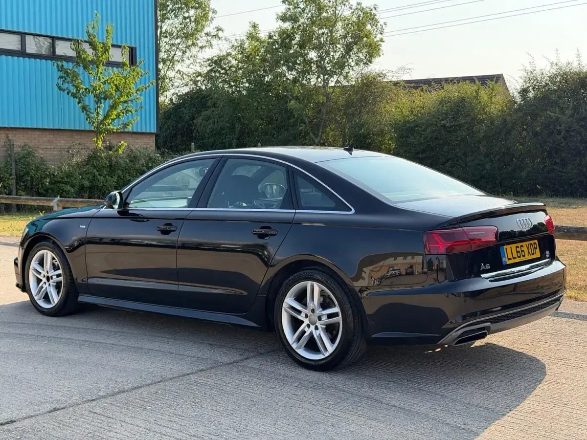 Used Audi A6 S-Line 190 HP (139 kW) 2016 Black Sedan