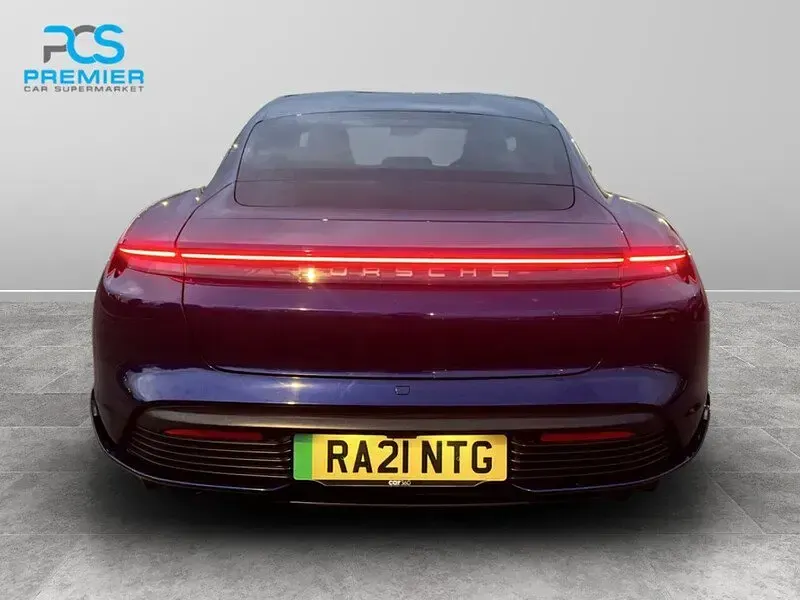 Used Porsche Taycan Performance Package 419 kW (571 HP) 2021 Blue Sedan