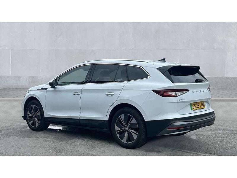 Used Skoda Enyaq iV 154 kW (210 HP) 2025 Moon white metallic SUV