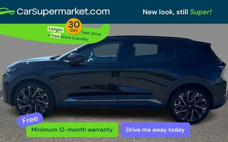 Begagnad Renault Scenic E-Tech Esprit Alpine 160 kW (218 HK) 2024 Svart SUV