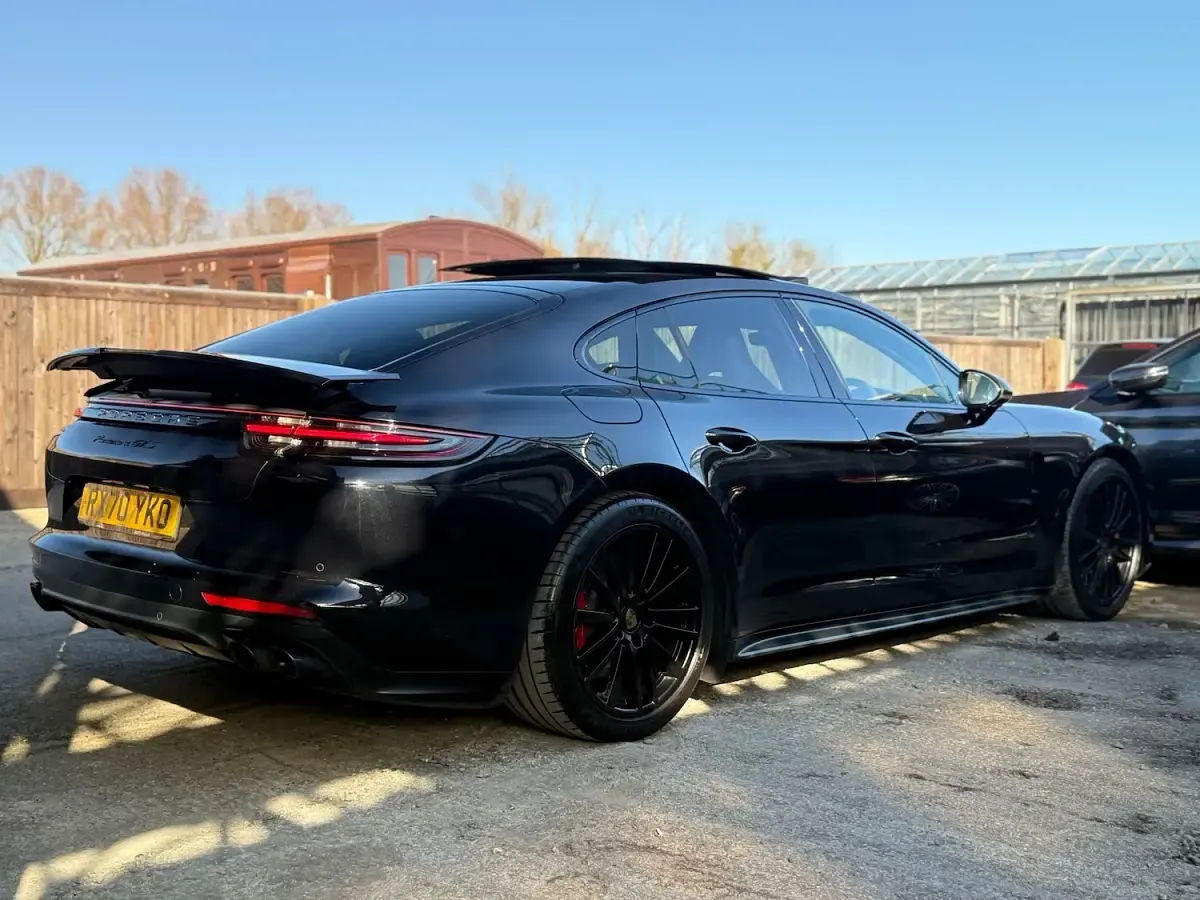 Used Porsche Panamera Turbo 2020 Black Hatchback