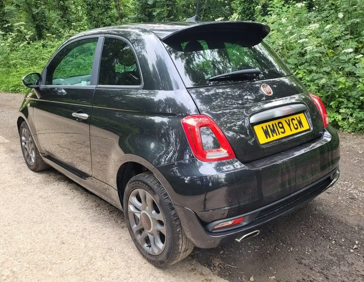 Used Fiat 500 S 69 HP (50 kW) 2019 Black Hatchback