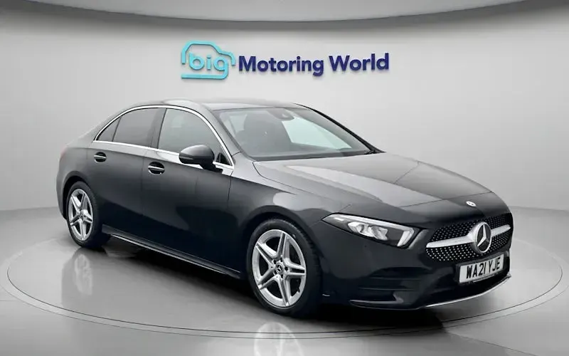 Used Mercedes A220 AMG line 190 HP (139 kW) 2020 Black Sedan