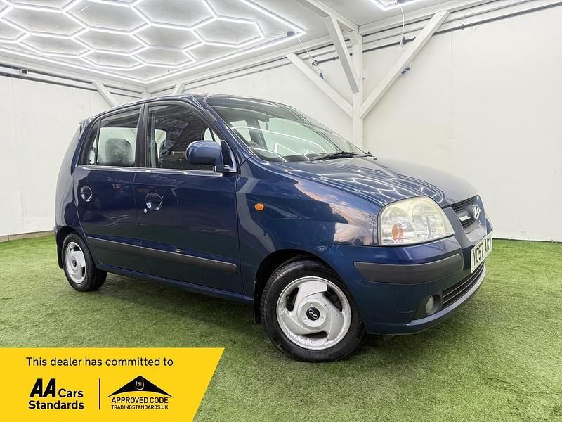 Used Hyundai Atos 62 HP (45 kW) 2007 Blue Hatchback