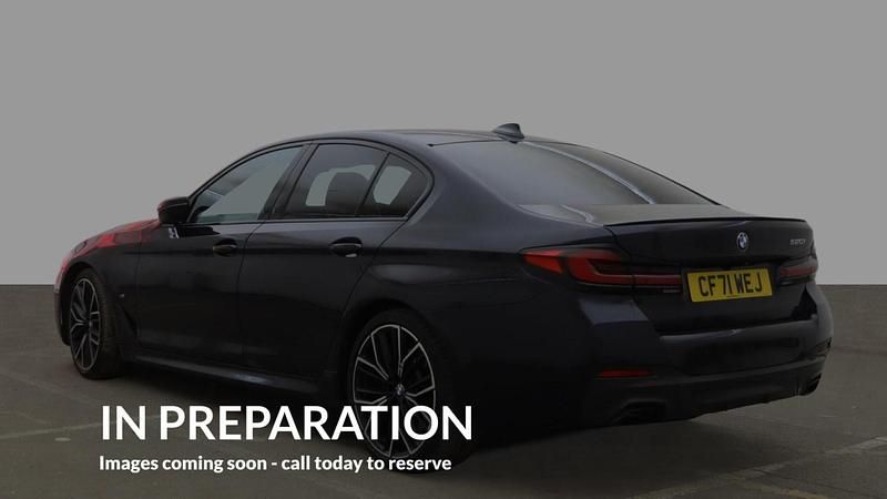 Used BMW 520 M Sport 184 HP (135 kW) 2022 Black Sedan
