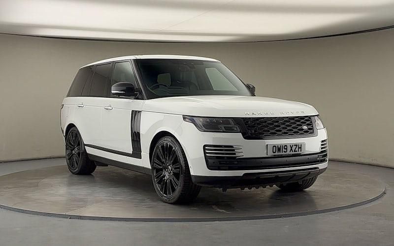 White Used 2019 Land Rover Range Rover Autobiography SUV | £42,400 (Expensive) - Image 1/4