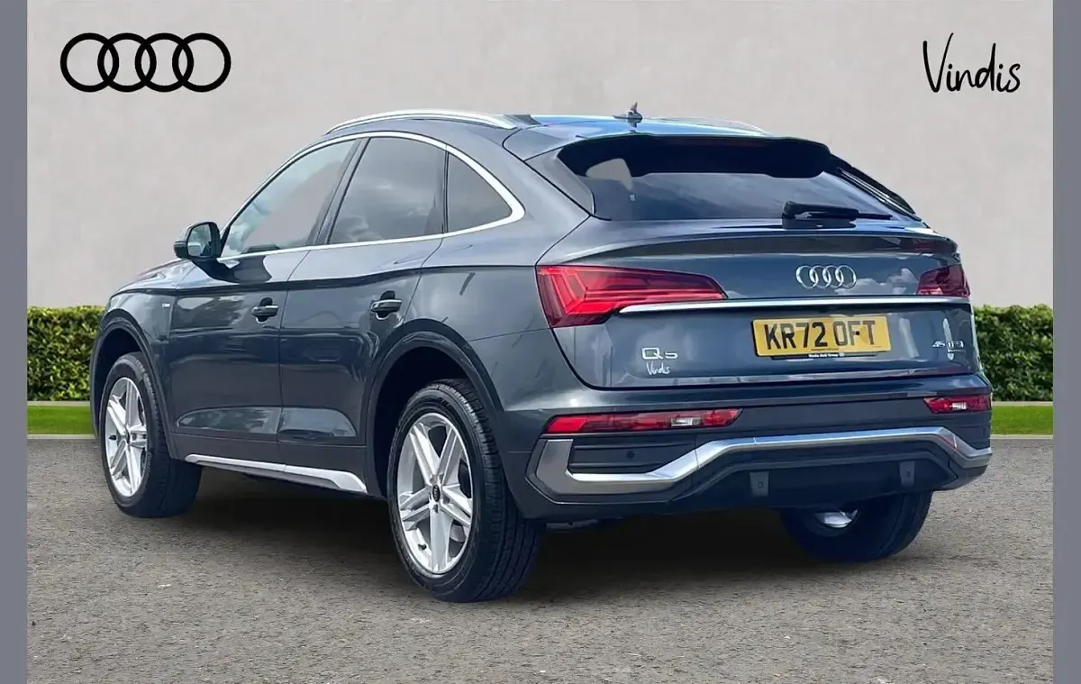 Used Audi Q5 S-Line 261 HP (191 kW) 2022 Grey SUV