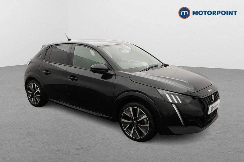 Black Used 2022 Peugeot e-208 GTi Hatchback | £13,299 (Fair price) - Image 1/4