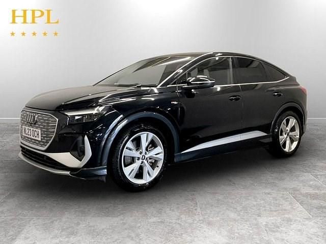 Used Audi Q4 Sportback e-tron S-Line 150 kW (204 HP) 2023 Black SUV
