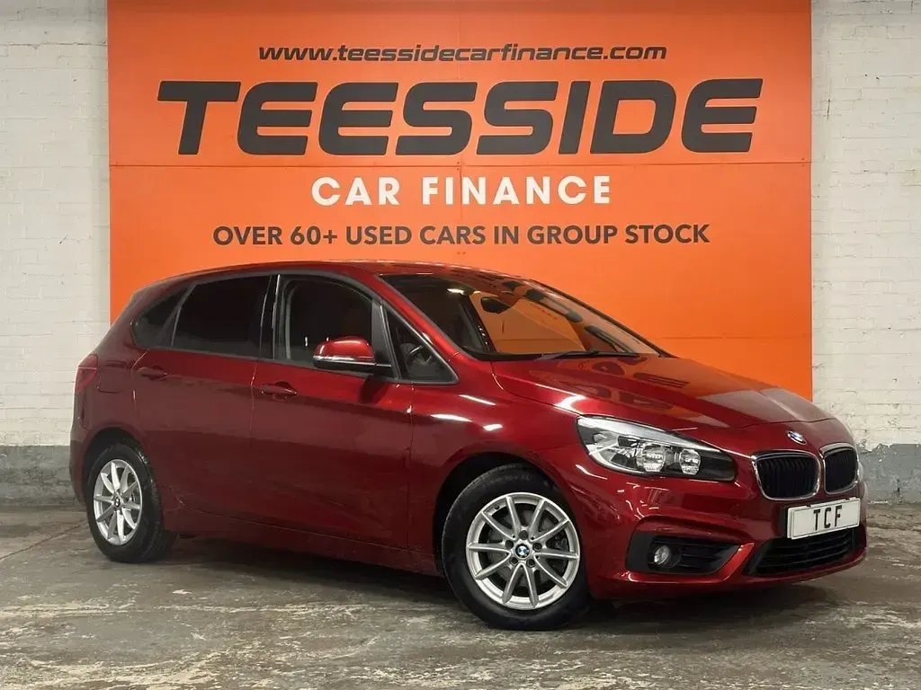 Used BMW 216 Active Tourer 116 HP (85 kW) 2016 Red MPV