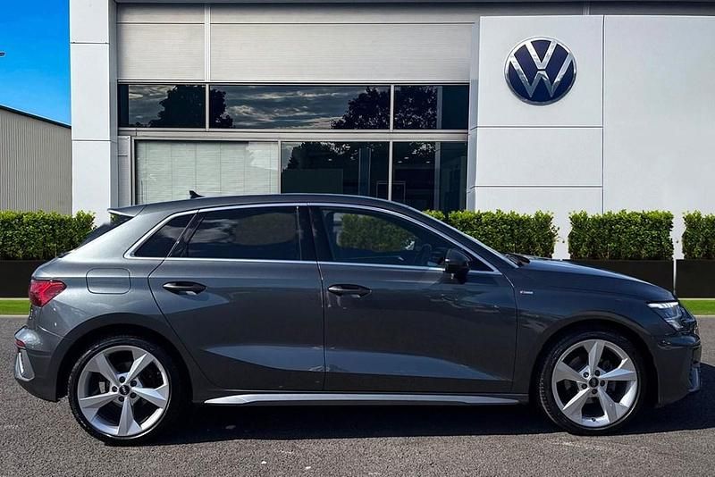 Used Audi A3 Sportback S-Line 110 HP (80 kW) 2023 Grey Hatchback