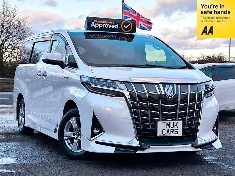 Pearl white Used 2019 Toyota Alphard MPV | £26,995 (Fair price) - Image 1/4