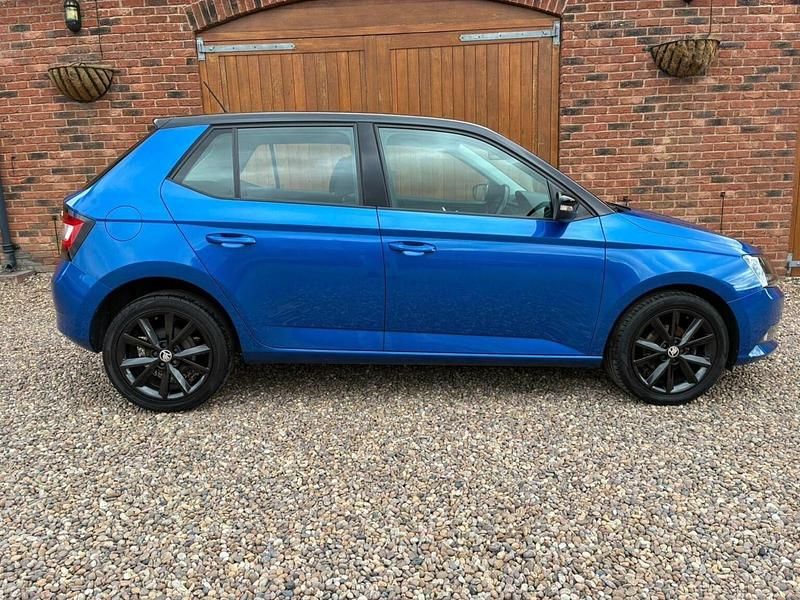 Used Skoda Fabia Colour Edition 2018 Blue Hatchback