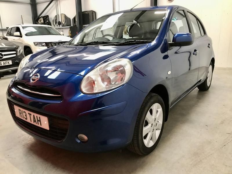 Used Nissan Micra Acenta 2013 Blue Hatchback