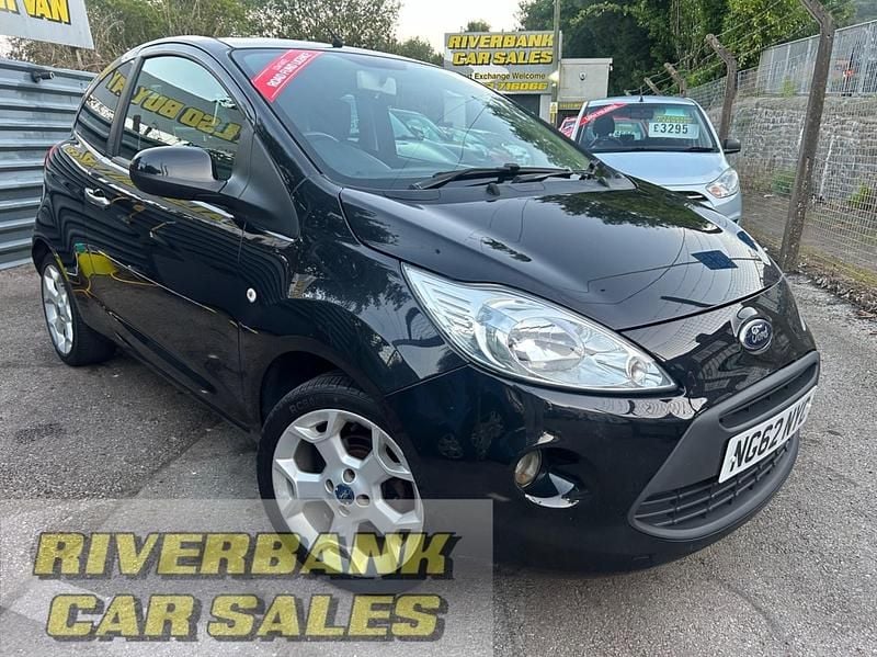Black Used 2013 Ford Ka Titanium Hatchback | £2,995 (Fair price) - Image 1/4