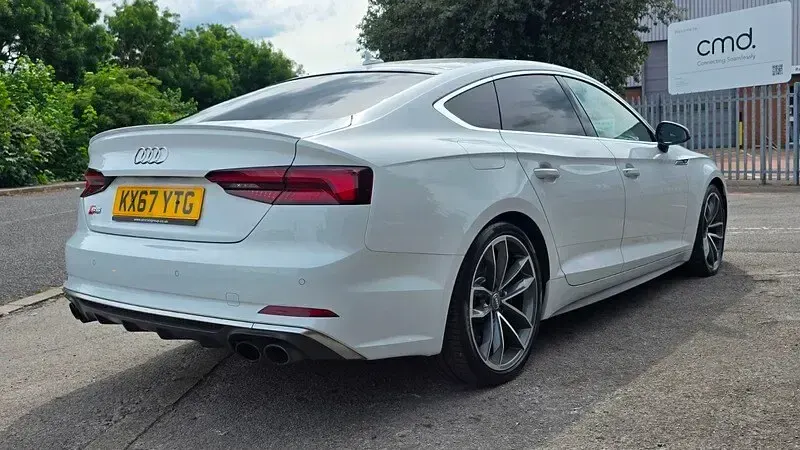 Used Audi S5 Sportback 354 HP (260 kW) 2017 White Hatchback