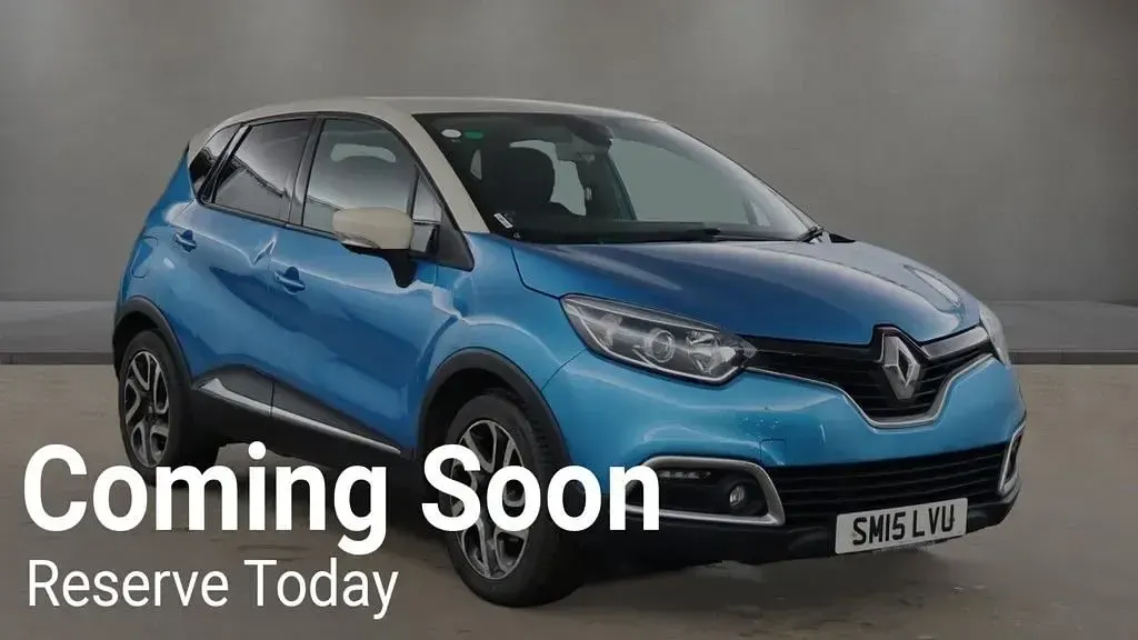 Used Renault Captur Dynamique 90 HP (66 kW) 2015 Blue SUV