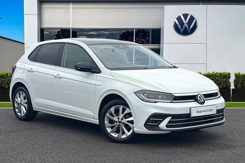 White Used 2023 VW Polo Style Hatchback | £16,790 (Fair price) - Image 1/4