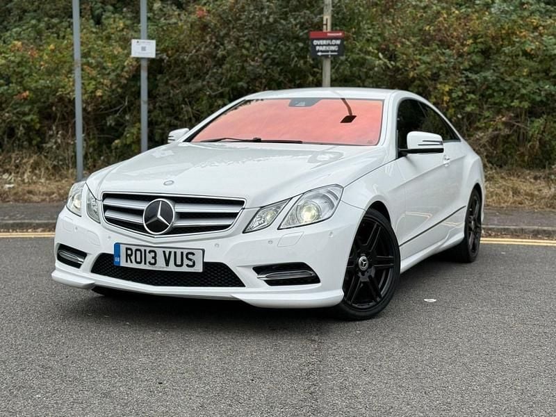 Used Mercedes E250 2013 White Coupe