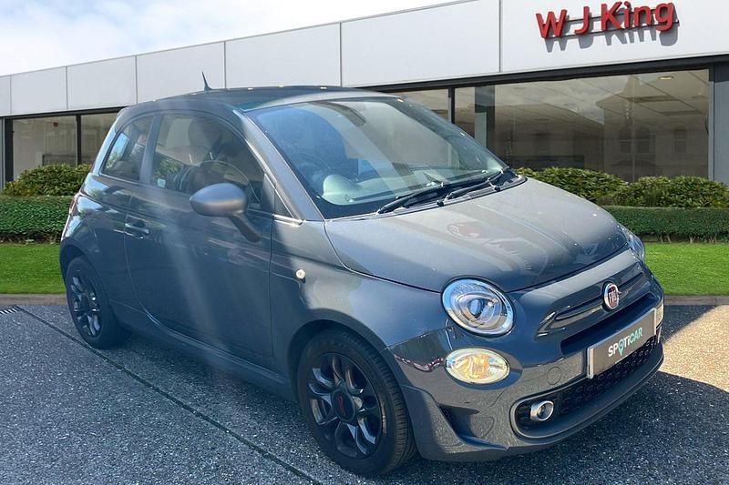 Used Fiat 500 Sport 70 HP (51 kW) 2021 Grey Hatchback