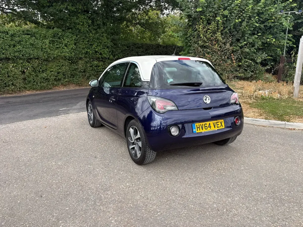 Used Vauxhall Adam Jam 70 HP (51 kW) 2014 Blue Hatchback
