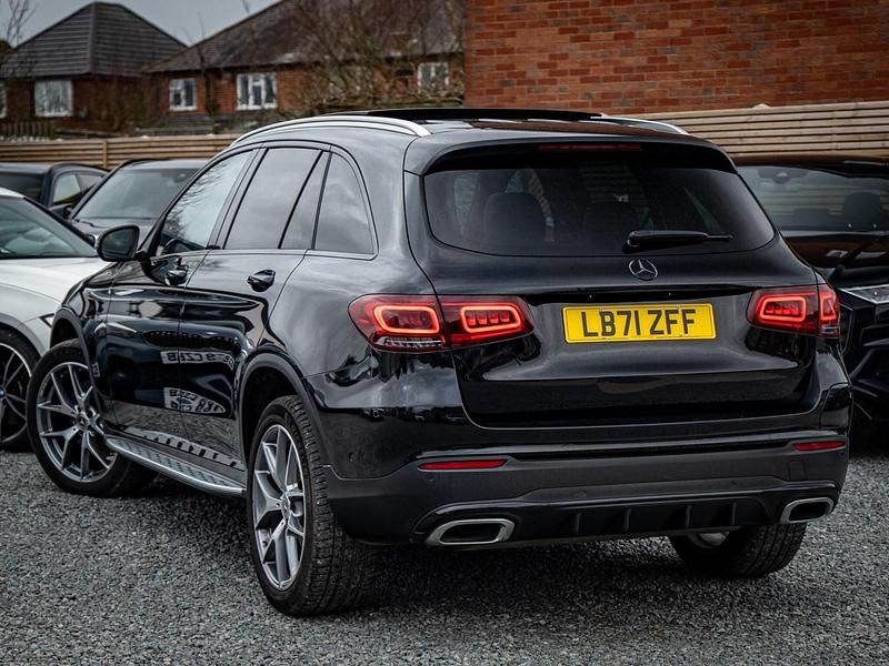 Used Mercedes GLC300e AMG line 2021 Black Estate